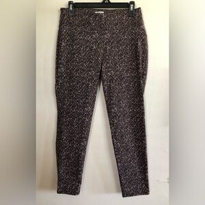 VAN HEUSEN Womens Cropped Stretch Pants Size 8 Back Pockets
